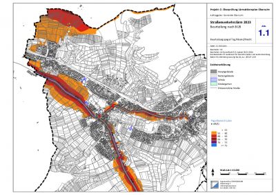 Lärmaktionsplanung in der Gemeinde Obersulm – Fortschreibung 2024 (Überschrift schwarz)