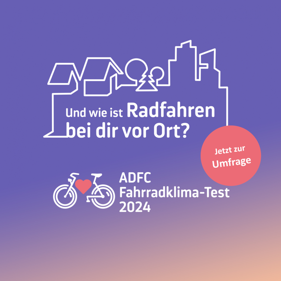 ADFC Fahrradklima-Test 2024