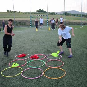 Action bei der Quatscholympiade