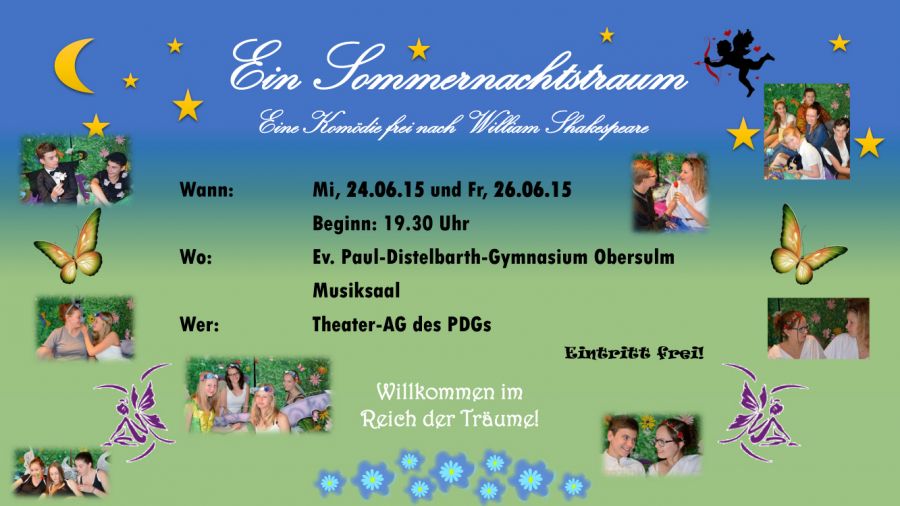 Theateraufführung &bdquo;Ein Sommernachtstraum&ldquo;