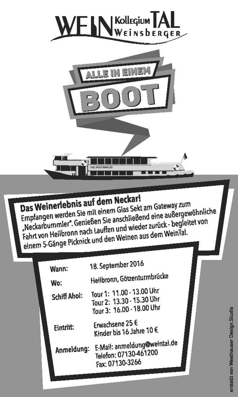 Alle in einem Boot