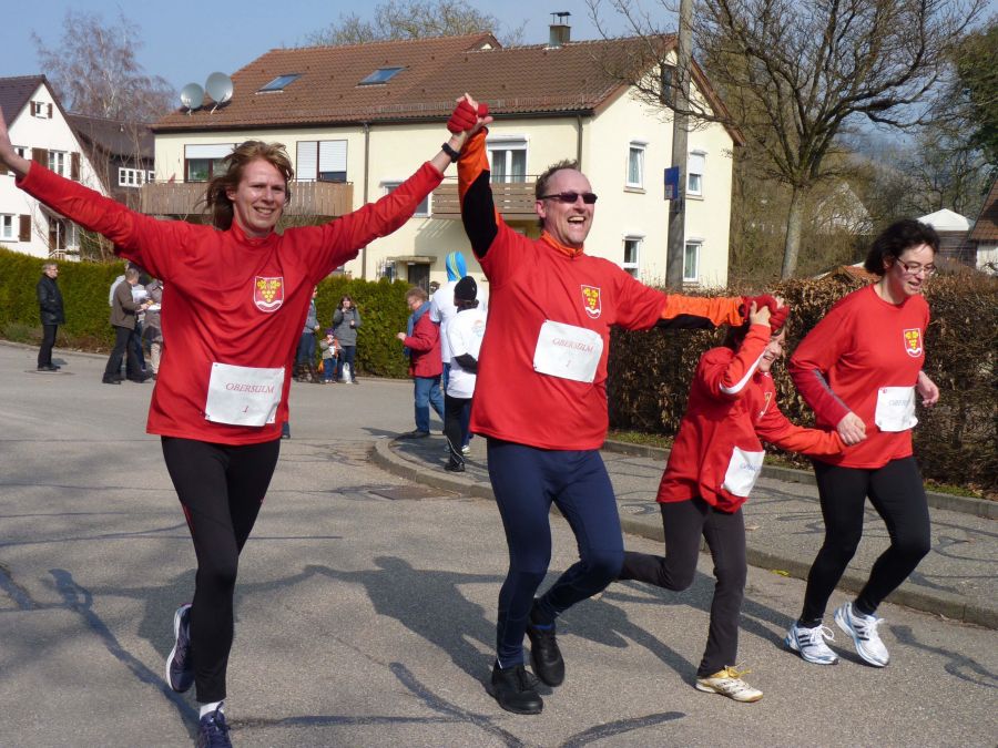 Nach rund 29 Minuten gut ins Ziel gekommen.