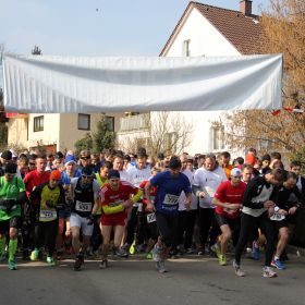 Startschuss für die Läufer des 5-km-Laufs